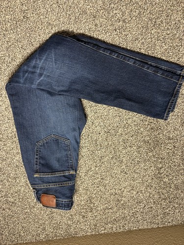 Adriano Goldschmied Japanese Selvedge Jeans 25x30 Unisex 49 Silver Rivet USA - Picture 13 of 13