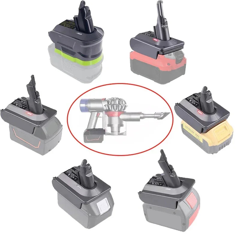 Battery Adapter For Dyson V6 V7 V8 Vacuum Cleaner To For Makita