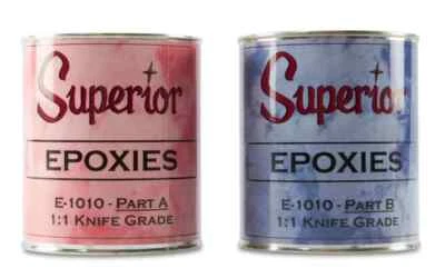 SUPERIOR STONE PRODUCTS Superior E-1010 Epoxy - Knife Grade - 2 Quart (Part A, Part B)