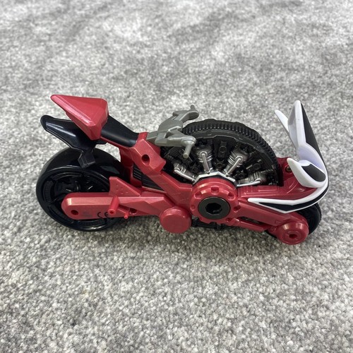 Power Rangers Samurai Disc Cycle Red Ranger Bandai Action Figure Cycle 8” - Picture 3 of 6