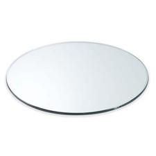Clear 10" Round Clear Tempered Glass Table Top By Spancraft Glass
