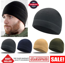 Tactical Winter Warm Fleece Watch Cap Military Skull Hat Ski Hat Warmer Beanie