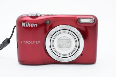Nikon Coolpix L31 Red 20.1MP Compact Digital Camera 5x Optical
