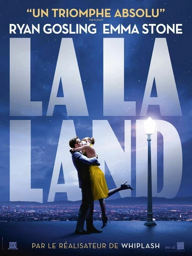 LA LA LAND 53x40 Original Folded Movie poster Ryan Gosling Emma Stone