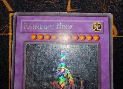 YUGIOH Rainbow Neos (PTDN-EN044) Ghost Rare 1st Edition Played - Picture 3 of 7
