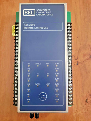 SEL-2505 2505131XX SCHWEITZER REMOTE I/O MODULE NEW NEVER USED NEVER FITTED
