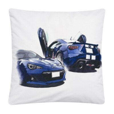 Kissenbezug Kissenbezug Sportwagen 45x45 cm 