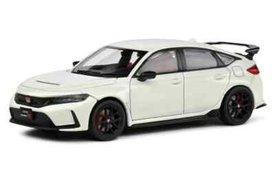 1/43 Honda Civic Type R 2022 White Diecast Model Car by Solido