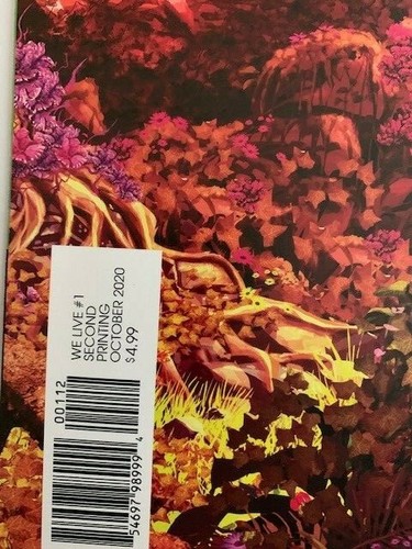 We Live #1 2nd Print Variant Cover The Miranda Brothers Aftershock Comics - Picture 2 of 2
