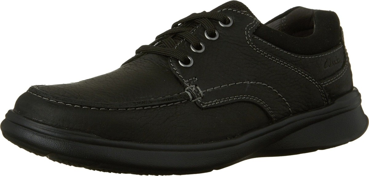 Clarks Men's Cotrell Edge Oxford, Black Oily Leather, UK UK