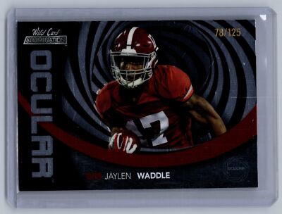 Wild Card Alumination #OC-15 Jaylen Waddle Ocular Single Swirl