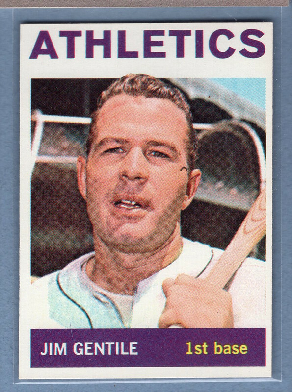 1964 Topps #196 Jim Gentile EX-MT GO523 | eBay