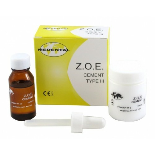 Dental Cement ZOE Type III Special Use Odontopediatrics Kit MEDENTAL