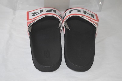 Hunter Black Slides with Red-Trim Logo Men’s Size 12M Amazon.com | Hunter Men main image 4