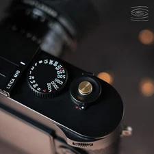 Camera Shutter Button Pure Copper Simple for Fujifilm Leica Nikon Canon 7mm