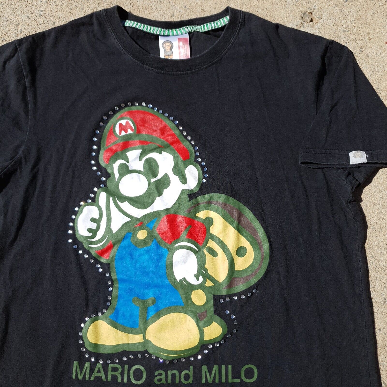 Bape Baby Milo A Bathing Ape x Super Mario Bros T… - image 1