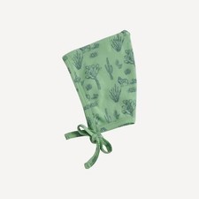 NWT Kate Quinn Blue Green Desert Landscape Organic Cotton Elf Hat 6-12m