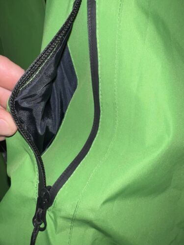 ORNL Oak Ridge National Laboratory Zip Windbreaker Jacket Ladies XL Lime Green - Picture 5 of 14