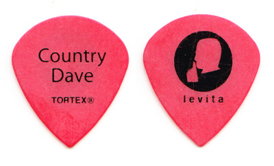 Tim McGraw Country Dave Levita Rote Gitarren-Pick - 2014 Tour