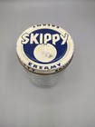 Vintage SKIPPY CREAMY Peanut Butter 1 Cup Jar with Metal Lid & Measuring Labels