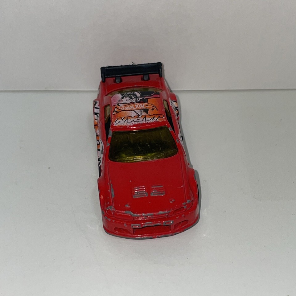 Vintage Hot Wheels Nissan Skyline Flag Flyers Japan Model Car Red