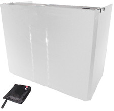 ProX XF-MESAMEDIA-ZIPSCW White Replacement Scrim for the XF-MESA MEDIA Facade