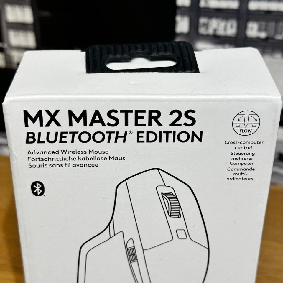 Logitech MX Master 2S Bluetooth Edition Advanced Wireless Mouse Black Original - Image 4 of 4