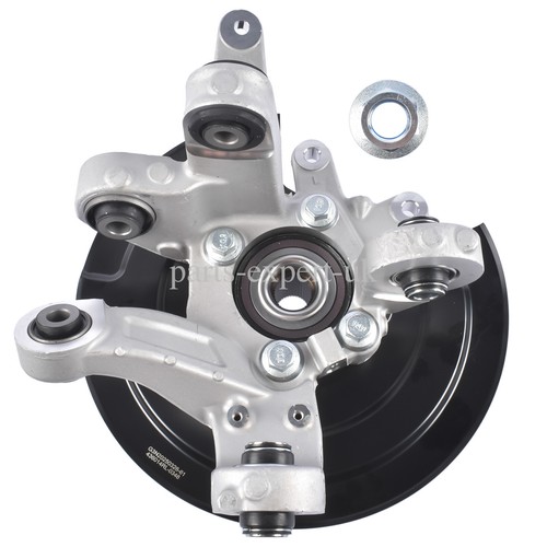 Nudillo de dirección trasero izquierdo y buje de cojinete de rueda para Ford Explorer 2011-2019 AWD - Imagen 3 de 11