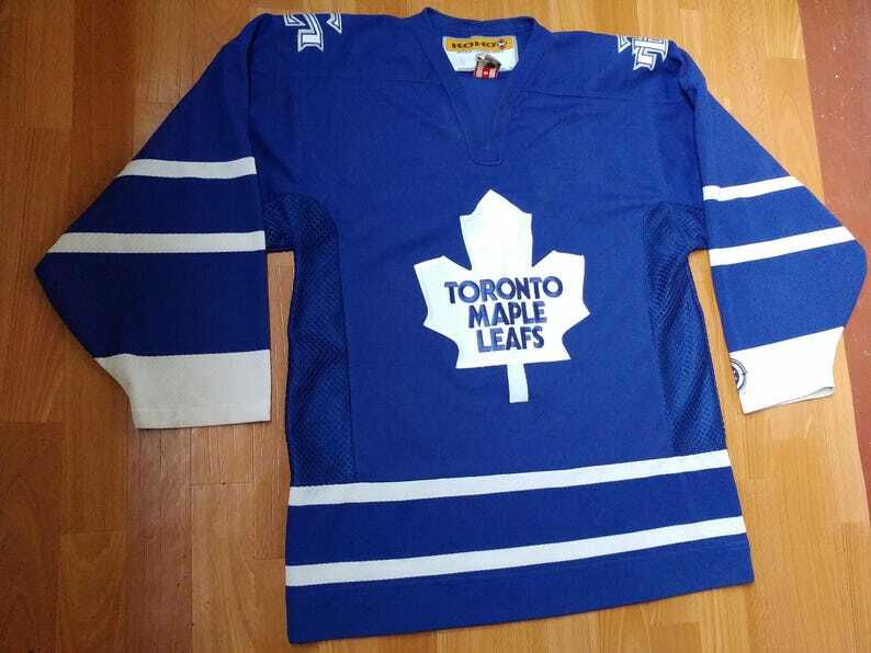VINTAGE - 【GTHL】Toronto Wolverines ホッケーゲームシャツA3386 mitchell-ness-nhl-jerseys-