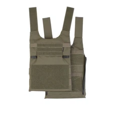 PEW Tactical Vest LV119 OVERT Plate Carrier Airsoft Vest Front Rear Plate Bag