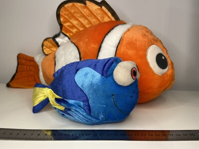 Disney Store Nemo Toys Large XXL Plush Clown Fish DISNEY STORE