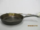 VINTAGE WAGNER'S 1891 CAST IRON 8 INCH SKILLET, U.S.A., & SEASONING INSTRUCTIONS
