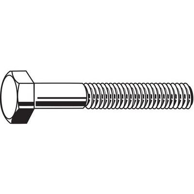 M16-2.00 x 80 mm. Class 10.9 Zinc Yellow Coarse Hex Head Cap Screws, 10 pk.