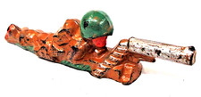 1950's Manoil MACHINE GUNNER LYING DOWN dime store lead soldier figure