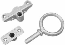 Sea Dog 1/2" I.D. x 1-3/16" L Angled Hot Dipped Galvanized Malleable Iron