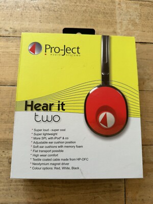 Pro-Ject Hear it Two Kopfhörer NEU/OVP 