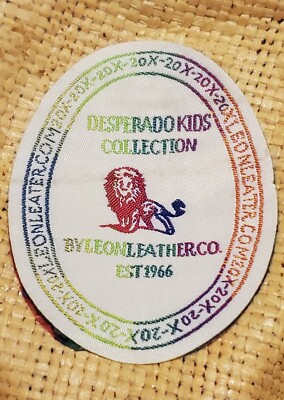 Americana Cowboy Hat Leon Leather Desperado Kids Collection  display picture 3