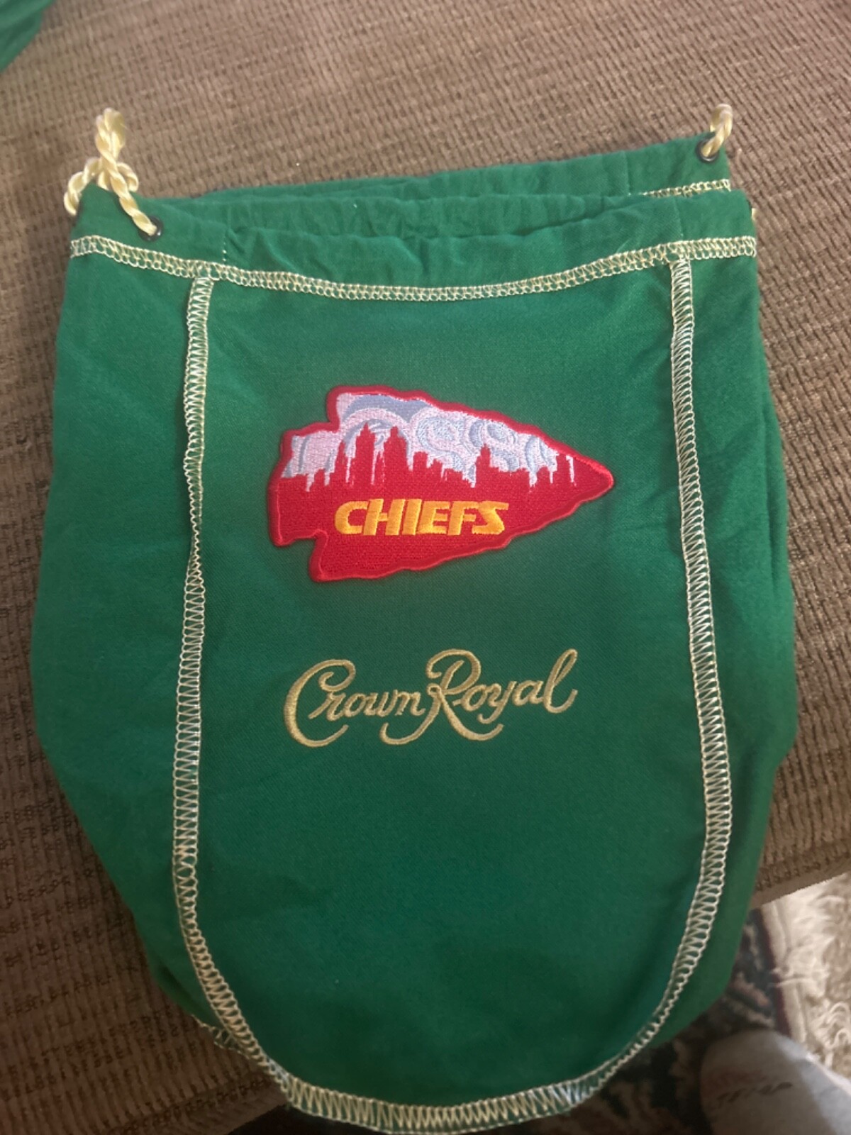 Kansas City Chiefs CROWN ROYAL BAG (mixed colors) eBay