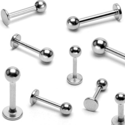 6MM-10MM LIPPENPIERCING LABRET MONROE MADONNA KUGEL TRAGUS PIERCING HELIX