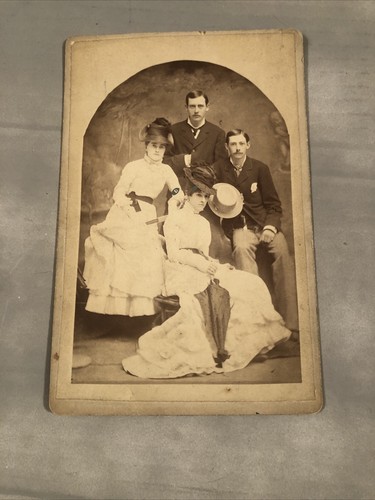 Vintage photo Portrait Couples 1800s - Picture 7 of 7