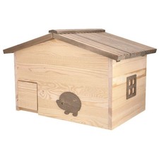 Maison D'Hérisson Igelschutz Cabane D'Or Aiguille Bois de Pin 52x35x34 CM