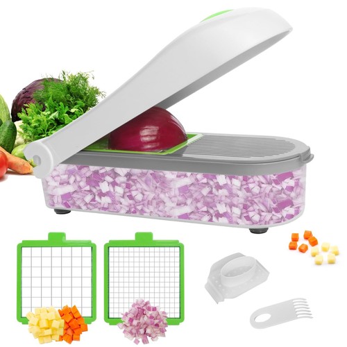 Vegetable Chopper Slicer Veggie Chopper Dicer Cutter Multifunctional Food Cho...