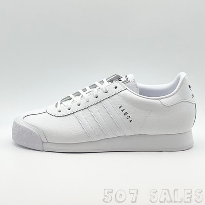 Adidas Samao Sneakers Men\'s Size 12 White Leather Low Top Shoes Men main image 4