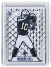Adonai Mitchell 2024 Panini Phoenix Contours