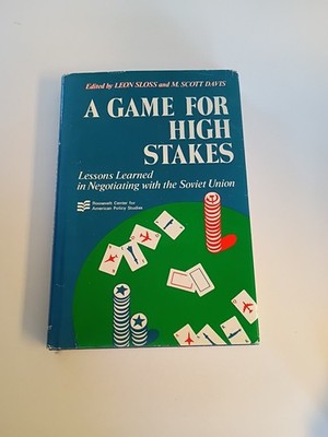 Game for High Stakes: Lessons Learned in Negotiating with the Sov