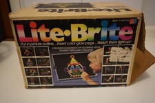 1986 Milton Bradley Cmapny Lite Brite 1090 