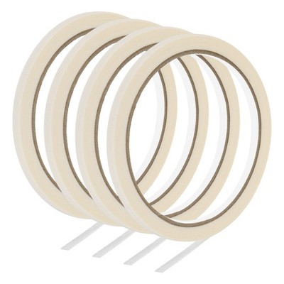 Painters Tape 4 Roll 22 Yard x 0.2'' Adhesive Masking Master Tape, Beige