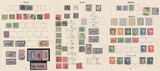 Indian States. Rajpipla/Sirmoor/Soruth. Used & mint selection.