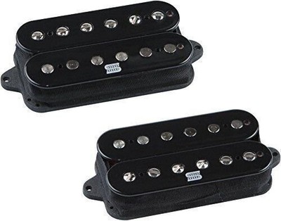 Seymour Duncan Duality Humbucker Active Guitar Pickup Set Uncovered Alnico Black