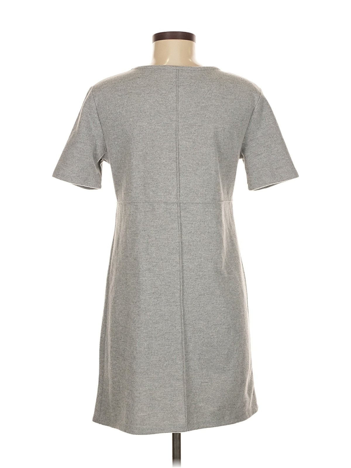 Zara Women Gray Casual Dress M thumbnail 2